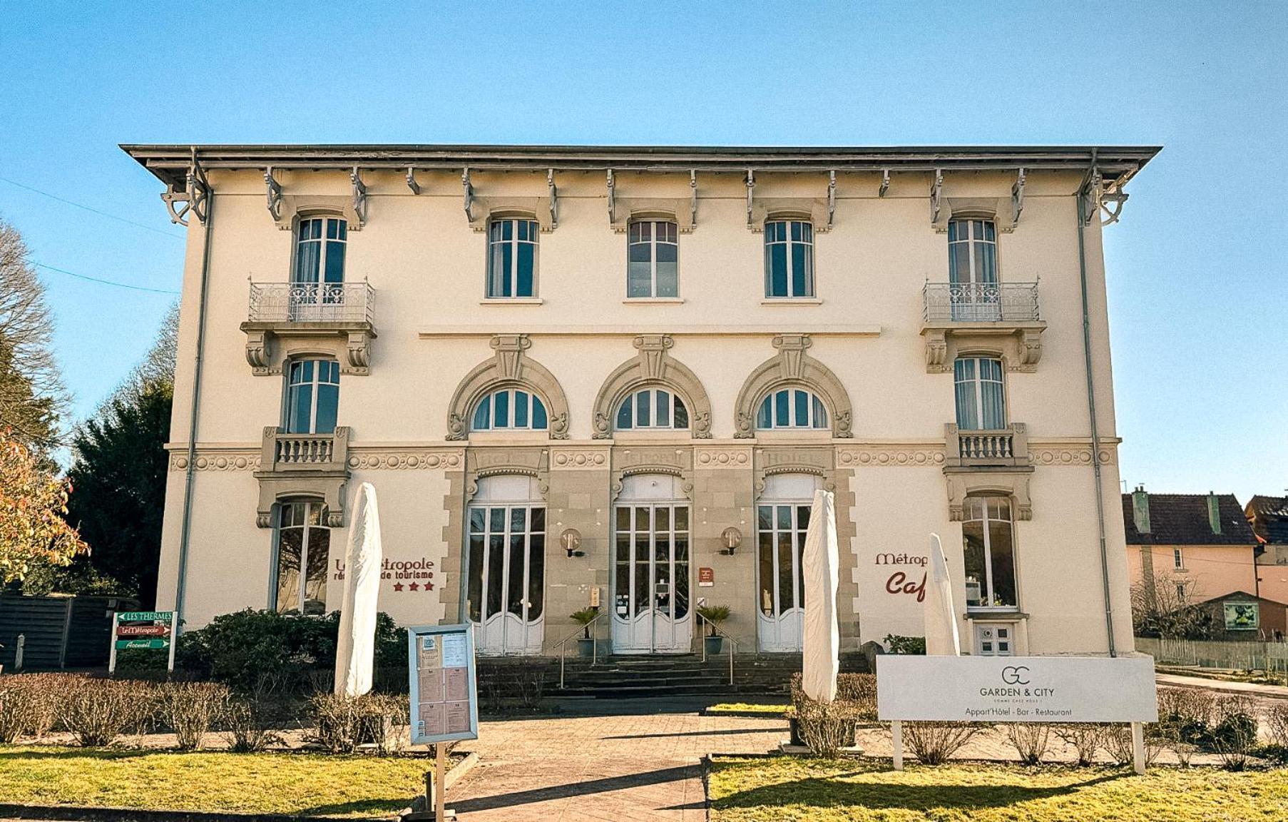 Garden & City Luxeuil Ex Le Metropole Et Les Thermes 外观 照片